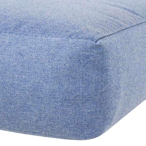 Sunnydaze Outdoor Modern Luxury Replacement Basket Chair Cushion - Blue :  Target