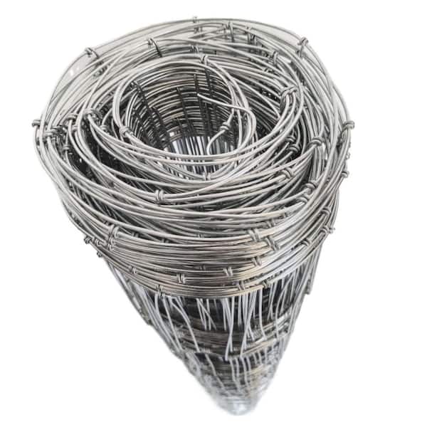 4 ft. x 164 ft. 13-Gauge Heavy Zinc Coating Cattle Fence Farm Fence, Galvanized Field Welded Wire Deer Fence, Goat Fence
