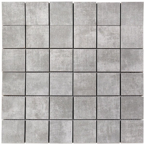 Ivy Hill Tile Essential 11.81 in. x 11.81 in. Cement Gray Matte