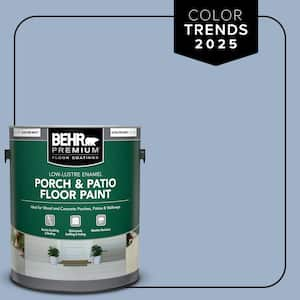 1 gal. #S530-3 Aerial View Low-Lustre Enamel Interior/Exterior Porch and Patio Floor Paint