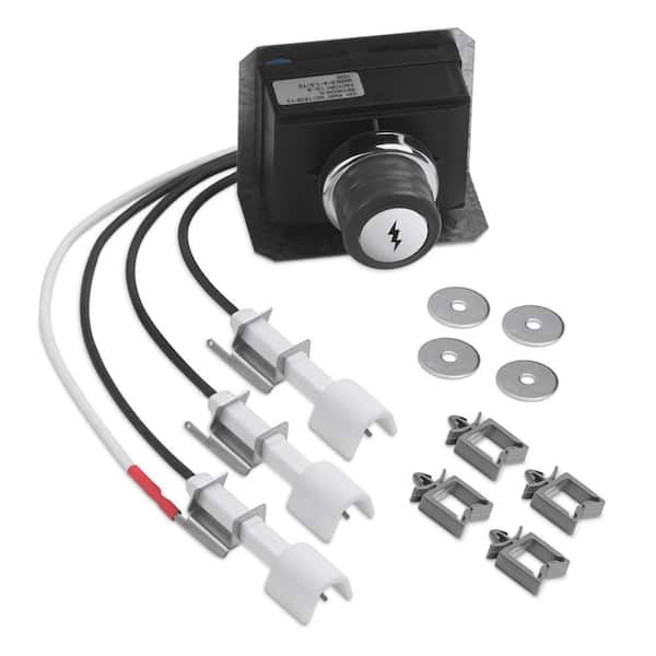 Bortset skelet Prime Weber Replacement Igniter Kit for Genesis 310/320 Gas Grill with Front  Mounted Control Panel 7628 - The Home Depot