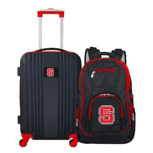 NCAA NC State Wolfpack 2-Piece Set Luggage and Backpack