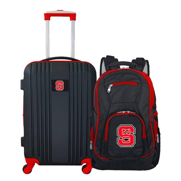 Mojo NCAA NC State Wolfpack 2-Piece Set Luggage and Backpack
