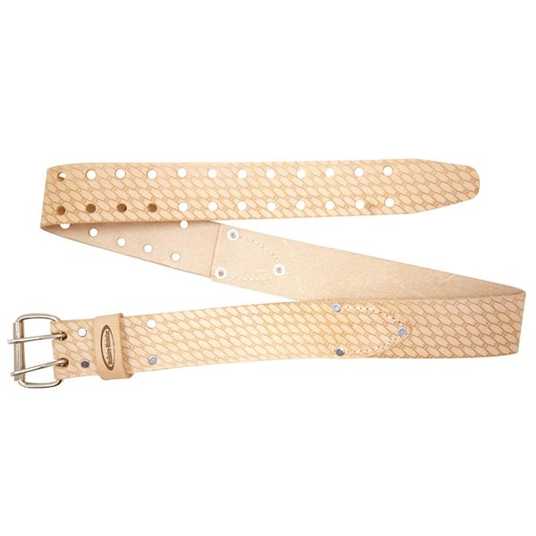 McGuire-Nicholas 2 in. Leather Work Belt in Saddle Leather