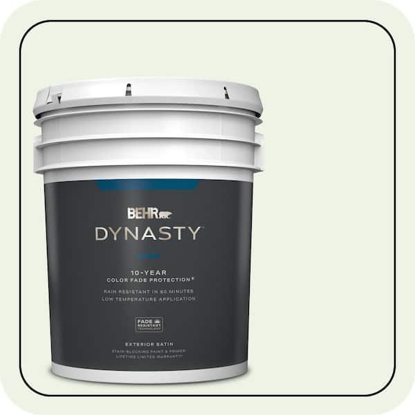 BEHR DYNASTY 5 gal. #440A-1 Parsnip Satin Enamel Exterior Stain-Blocking Paint & Primer