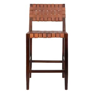 Paxton 36.2 in. Brown Bar Stool