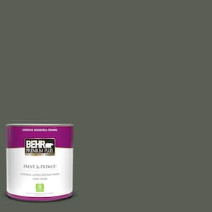 BEHR PREMIUM PLUS 5 gal. #PPU10-20 Pastoral Flat Exterior Paint ...