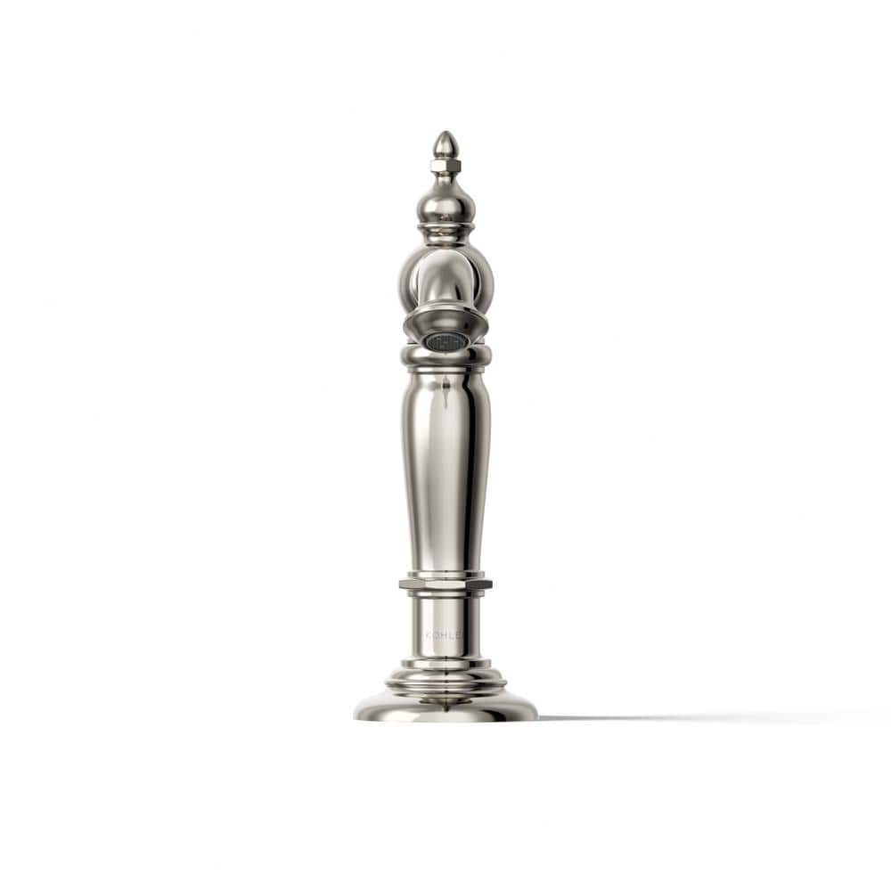 Artifacts Elegant Column 17'' Polished Nickel Bathroom Sink Spout