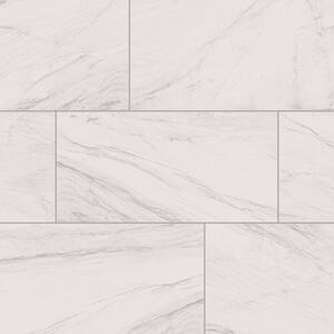 Starmount White Quartz 15 in. x 30 in. Glazed Porcelain Stone Look Floor and Wall Tile (261.6 sq. ft. / Pallet)