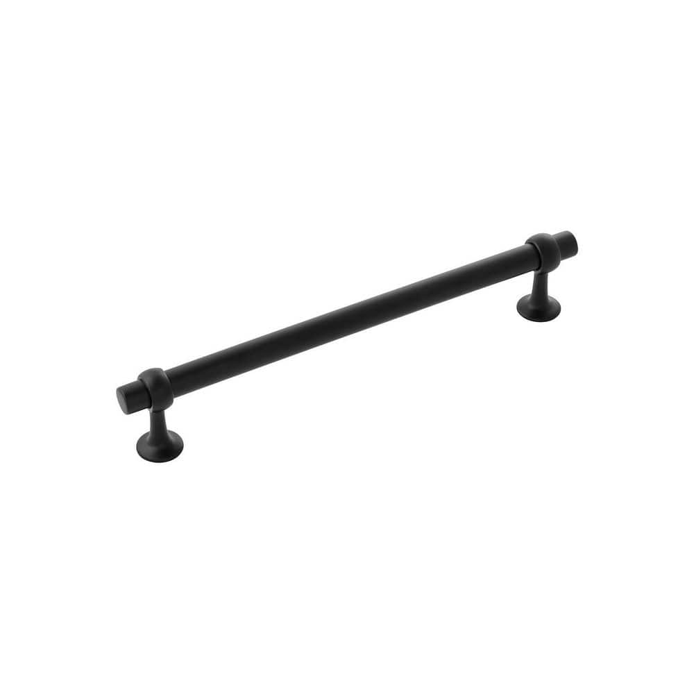 Ostia Collection Pull 7-9/16 Inch (192mm) Center to Center Matte Black Finish price history on PriceWatchPro