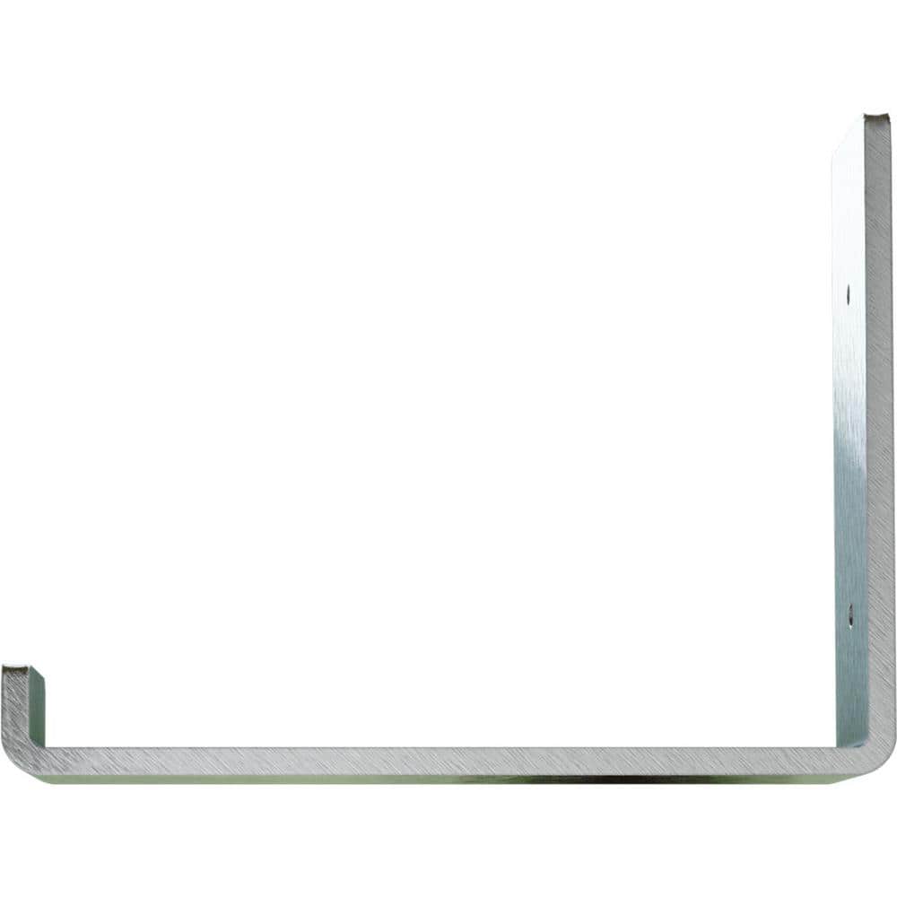 Unfinished Steel 6" x 8" Shelf Bracket