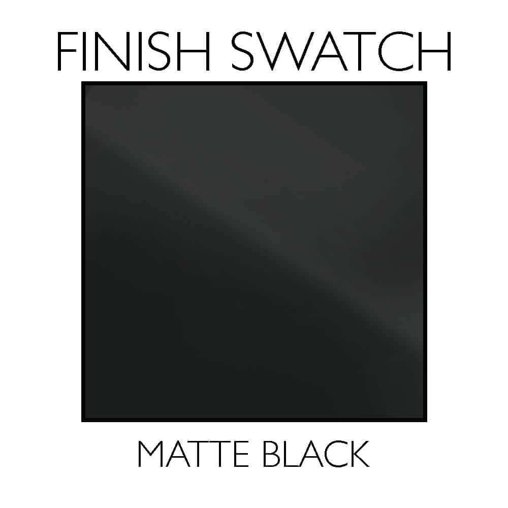 Aubrey Matte Black 2-Light Indoor Wall Light with Frosted Glass Shades