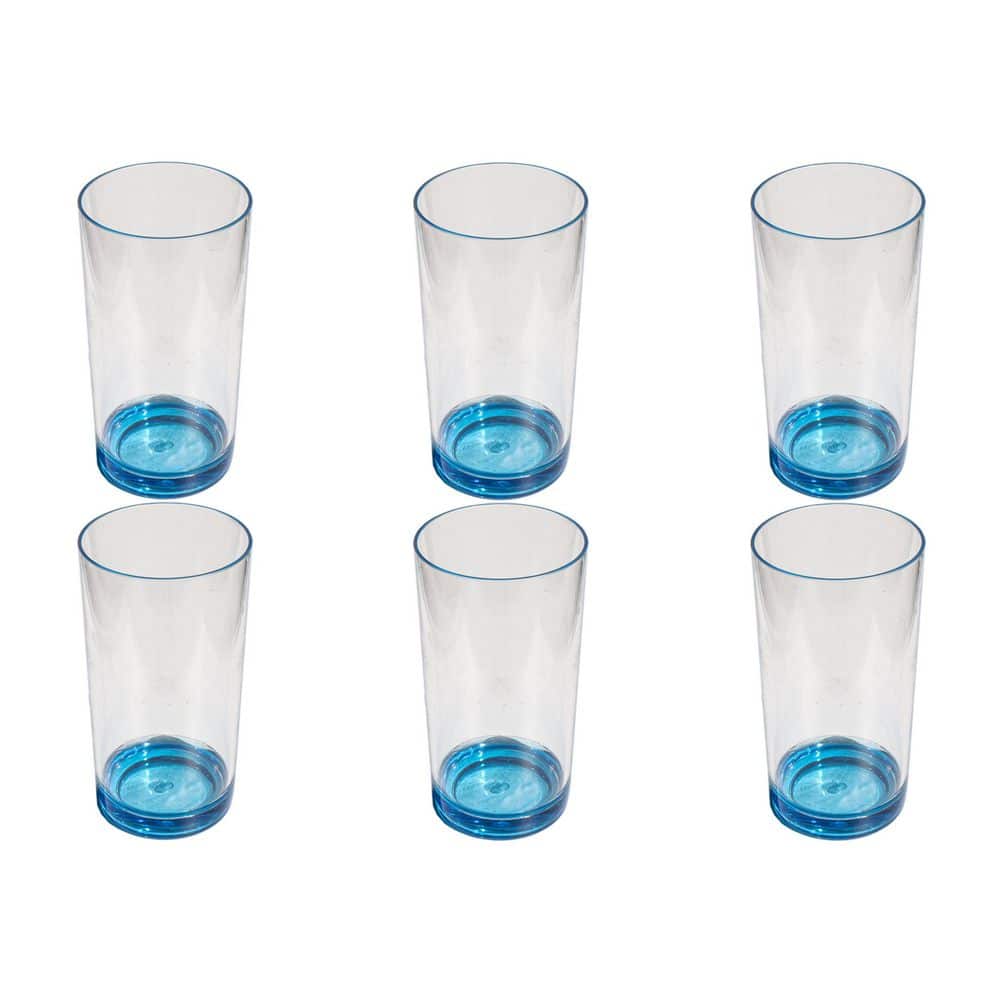 Color Base 24 oz. Dishwasher Safe Blue Acrylic Drinking Glass price history on PriceWatchPro