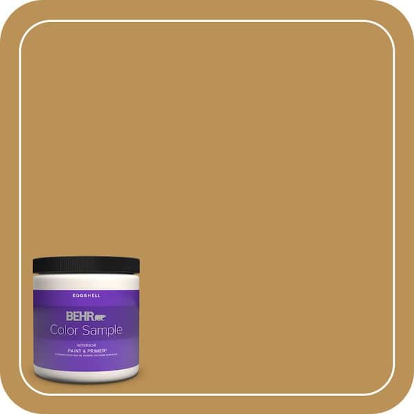 BEHR PREMIUM PLUS 8 oz. #MQ4-07 Radiance Eggshell Enamel Interior Paint & Primer Color Sample