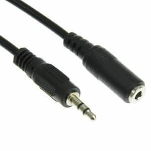 25 ft. Audio Stereo 3.5 mm Male-to-Female Extension Cable