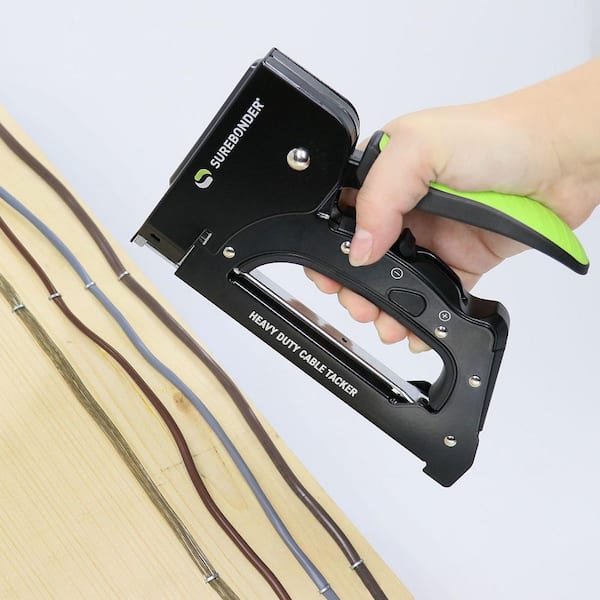 Heavy-Duty Stapler With Wire Guide/ Brad Nailer Kit