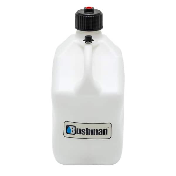 Bushman U-Jug Multi-Purpose 5.5 gal. Utility Storage Jug - White