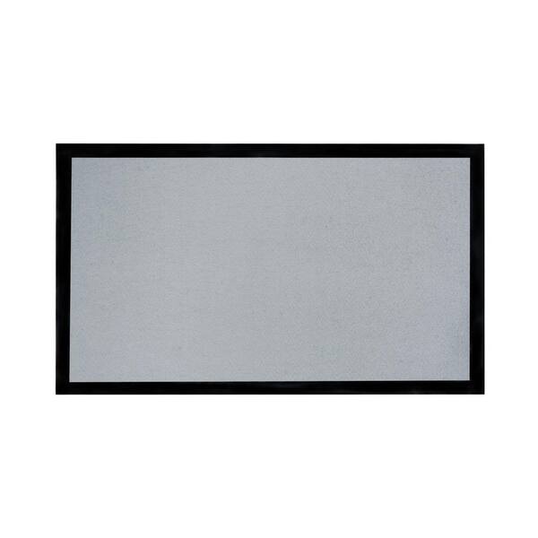 FANMATS Charcoal Gray 18 in. x 30 in. Entrance Mat