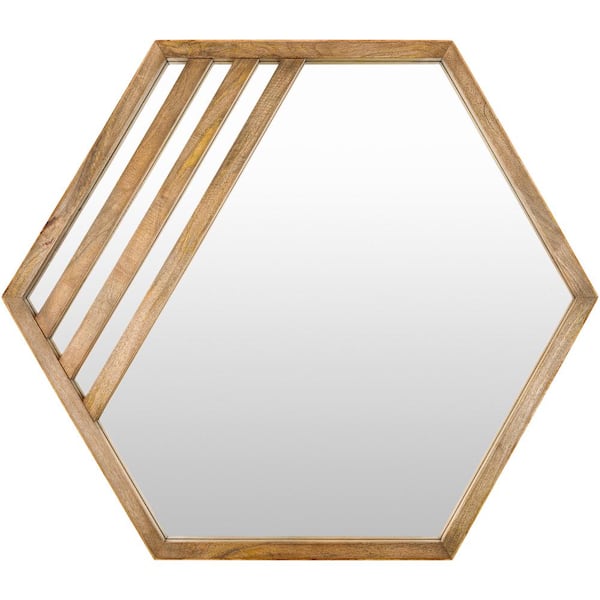 Livabliss Jora 37 in. x 37 in. Bron Framed Decorative Mirror