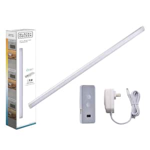24 in. LED Voice-Enabled Smart Under Cabinet Lighting Kit, 1-Bar Adjustable White Light