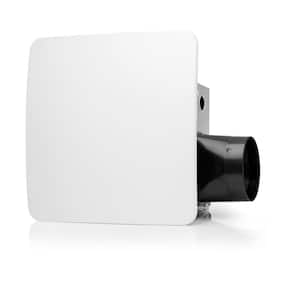 80 CFM Ceiling/Wall Mount Quiet Easy Roomside Installation Bathroom/Bath Exhaust Fan with Modern Easy Clean Shield Cover