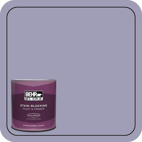 BEHR ULTRA 1 qt. #630F-4 Wild Thistle Extra Durable Eggshell Enamel Interior Paint & Primer