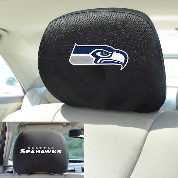 FANMATS NFL- Jacksonville Jaguars 2 Piece Color Head Rest Cover Set at