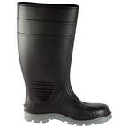 Men's Size 13 Black Poultry Tuff Industrial Steel Toe PVC Boot