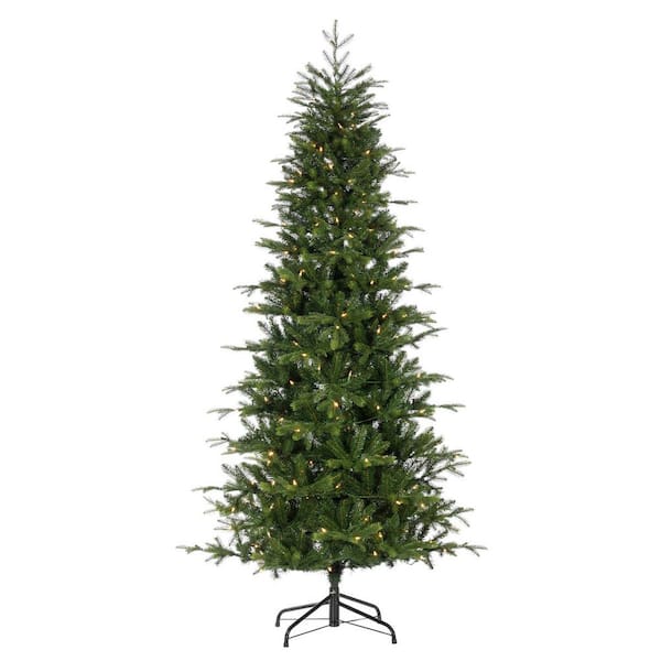 Sterling 7.5 ft. Natural Cut Santa Fe Pine Artificial Christmas Tree with 250 UL Color Changing LED Lights and 4-Function Remote