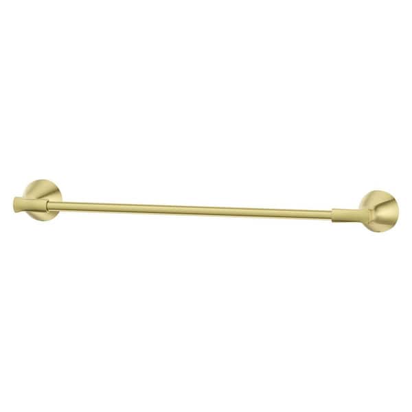 Willa 18 in. Wall Mounted Towel Bar in Brushed Gold