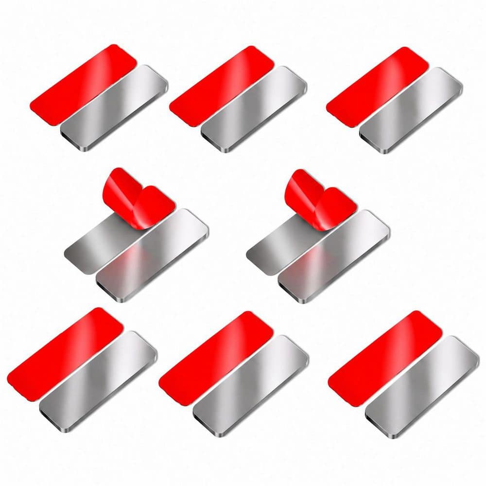 Stainless Steel Ultra Thin Magnetic Adhesive Cabinet Door Latch Spring Catch for Closet Kitchen 8 Pack price history on PriceWatchPro