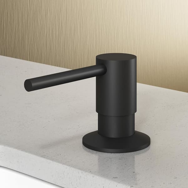 10 oz. Bolton Kitchen Soap Dispenser in Matte Black