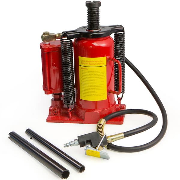 Stark 20-Ton Heavy-Duty Air Hydraulic Bottle Jack Manual Lifts Hoist ...