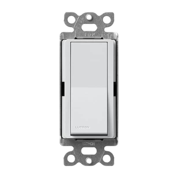 Lutron Claro On/Off Switch, 15-Amp/Single-Pole, Mist (SC-1PS-MI)