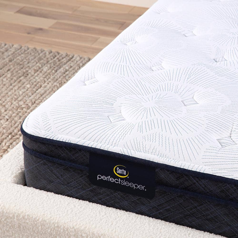 Twin XL Plush Euro Top Innerspring Mattress with Gel Memory Foam