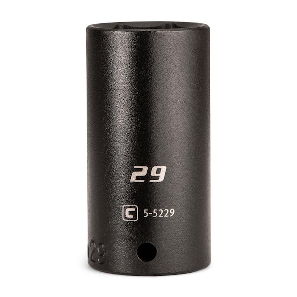 1/2 in. Drive 29 mm 6-Point Metric Deep Impact Socket