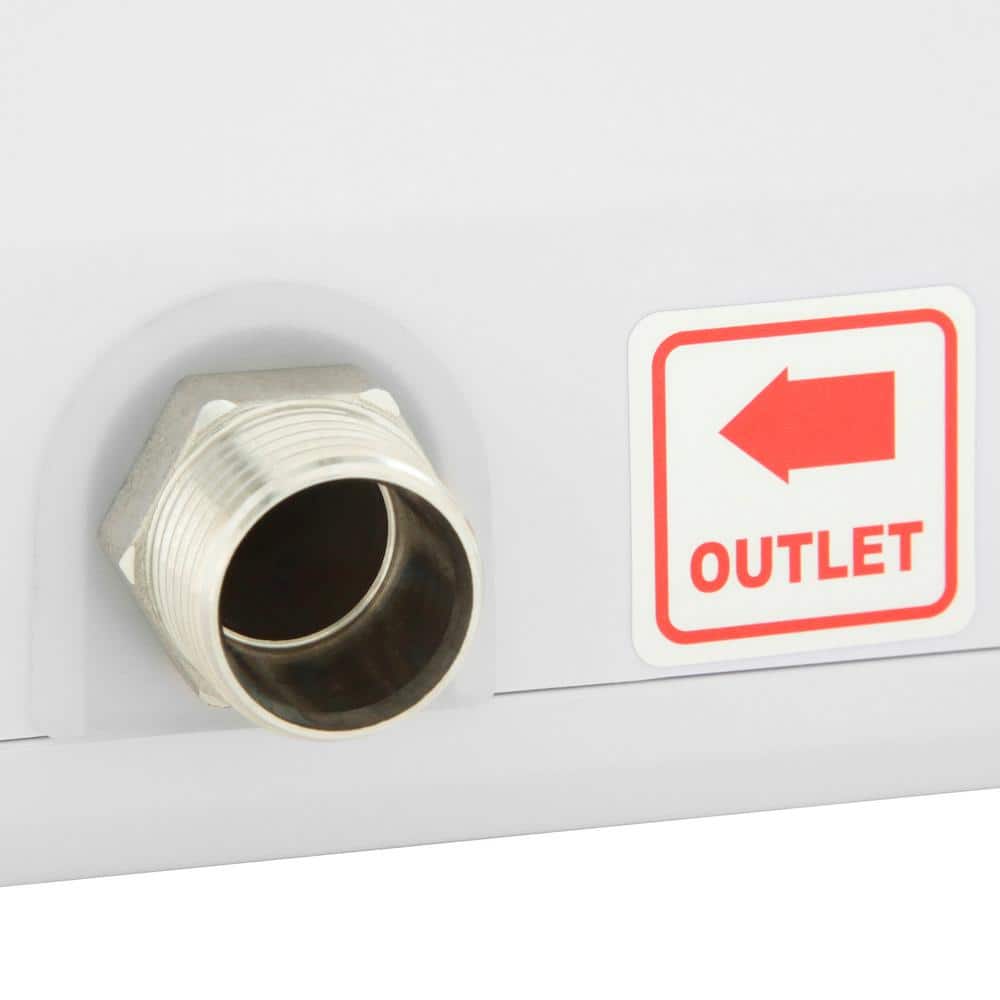 EcoSmart White 3500W Electric Point-of-Use Tankless Water Heater