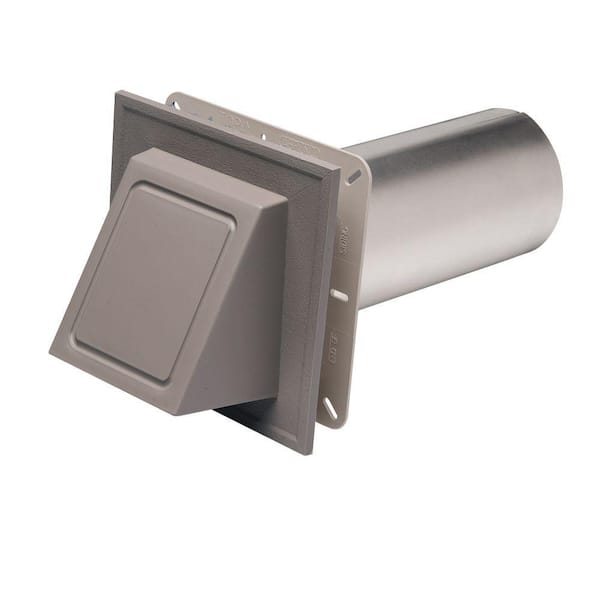 Ply Gem Nantucket Gray Hooded Dryer Vent