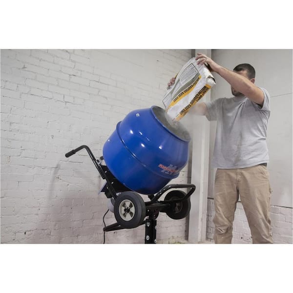 MARSHALLTOWN 3 cu. ft. - 1/2 HP Electric Wheelbarrow Mixer