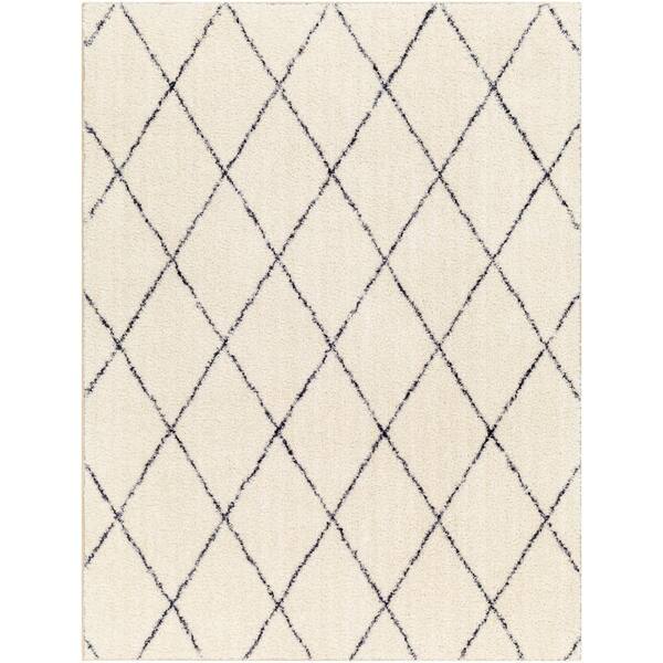 Artistic Weavers Lykke Cream Trellis 5 ft. x 7 ft. MachineWashable