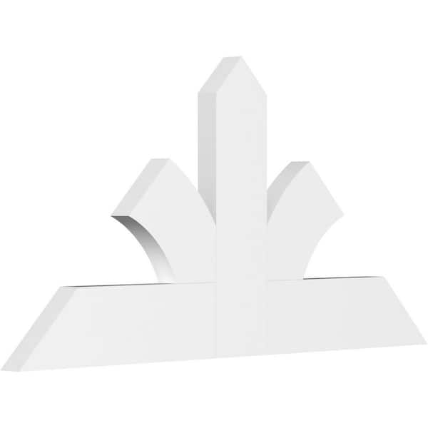 Ekena Millwork Richland 48 in. W x 24 in. H x 2 in. D Signature Polyurethane Bracket