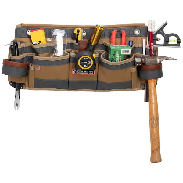 VETO PRO PAC TA-WB Tool Waist Apron VPP10053 - The Home Depot
