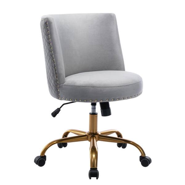 upholstered office chair no arms