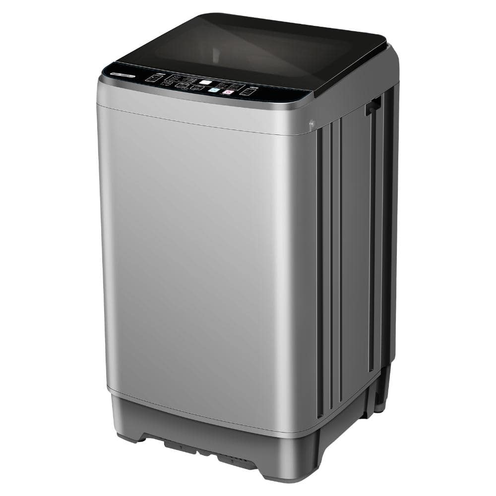 1.38 cu. ft. 17.7 lbs. Full-Automatic Smart Home Top Load Washer, Washing Machine w/ Drain Pump,10 Wash Program in Gray. price history on PriceWatchPro