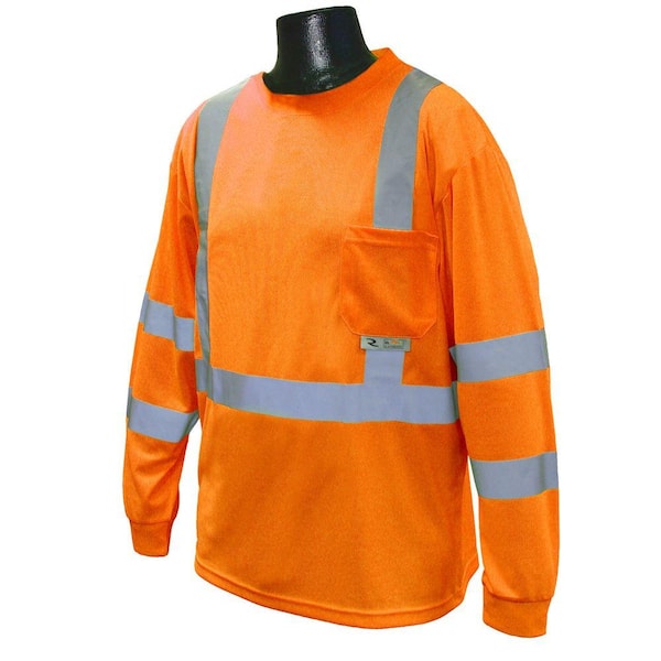 Radians Class 3 2X-Large Orange T-Shirt Moisture Wicking