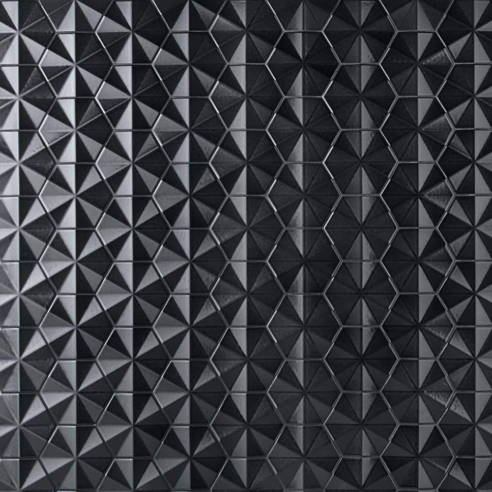 Ardor Ogassian Black 5.51 in. x 6.49 in. Metallic Porcelain Wall Tile (4.52 sq. ft./Case) price history on PriceWatchPro
