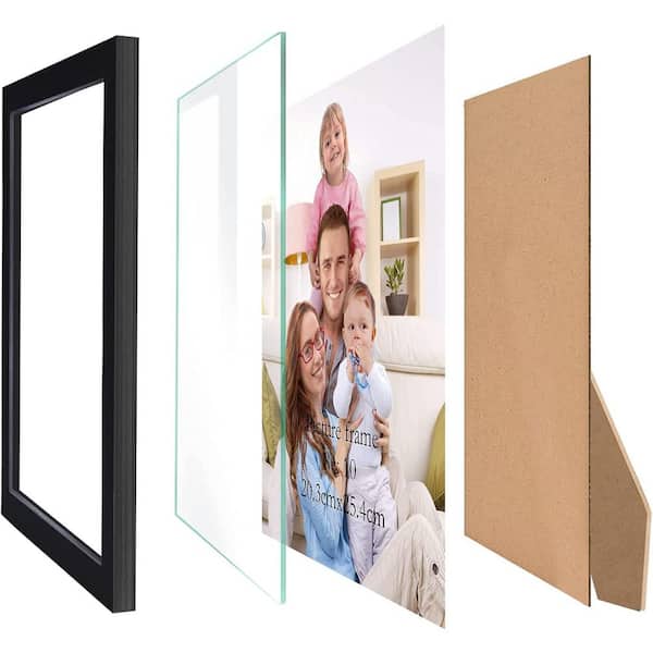 Giftgarden 4x6 Photo Frames Black Picture Frame For Wall or Tabletop, Set Of 12