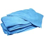 14 in. x 14 in. Blue Terry Microfiber Towels (Case of 300)