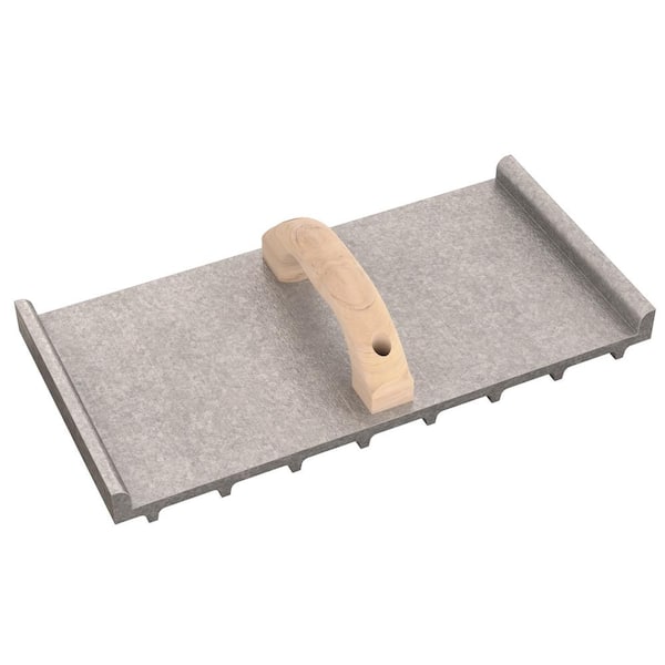 Bon Tool 16 in. x 8 in. Straight Aluminum Wheelchair Ramp Hand Tool Groover