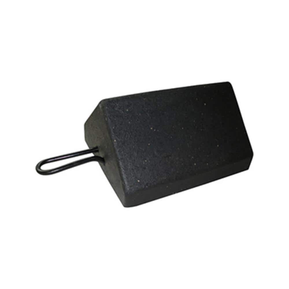9.75 in.W x 7.75 in.D x 5 in.H Black Tire Wheel Chock with Metal Hairpin Handle price history on PriceWatchPro